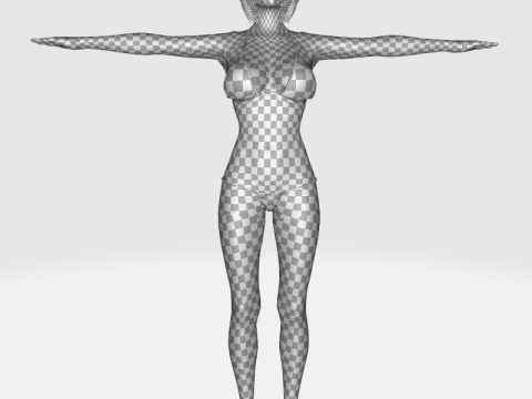 Ella Realistic Woman Ready 3Dモデル