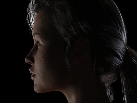 Clara - Realistic Woman Mother Base Shape Modelo 3D