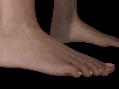 Clara - Realistic Woman Mother Base Shape Modelo 3D