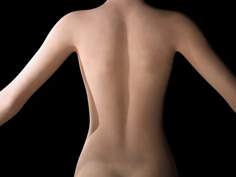 Suzi - Realistic Woman Scanned Texture 3D Model