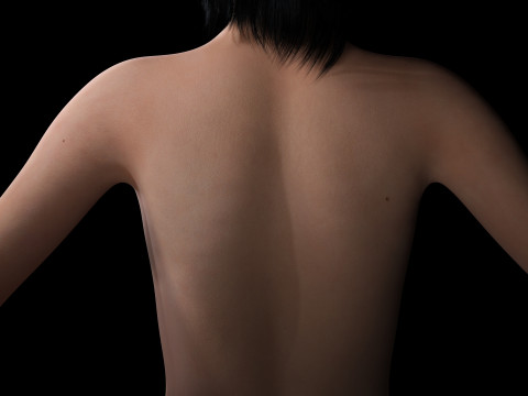 Jumana - Realistic woman Clean Polygonal Modeling 3D Модель