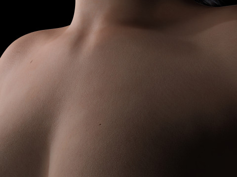 Jumana - Realistic woman Clean Polygonal Modeling 3D Модель