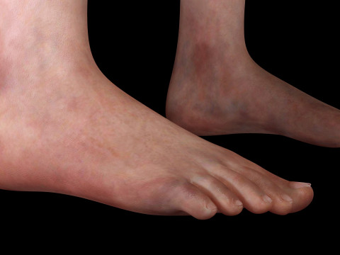 Margaret - Realistic Woman Middle Age HD Texture 3D-Modell