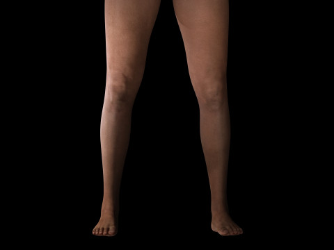 Nagozi - Realistic African Strong Woman Modelo 3D