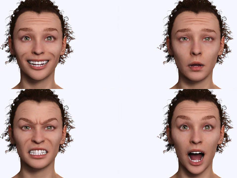 Jacqueline - Realistic Woman Scanned Female Clean 3D Model