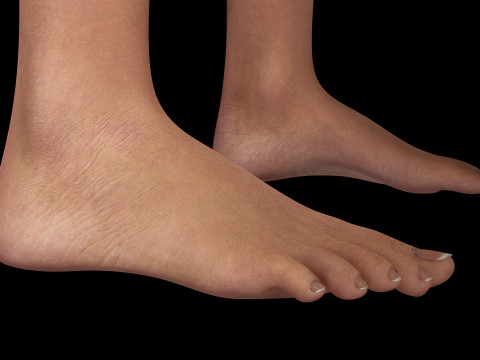 Kim - Realistic Beauty woman 3D Model