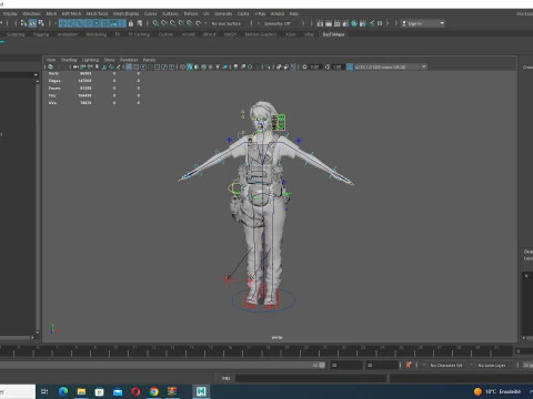 Nora - Realistic Woman In Melitirian Attire 3D Model