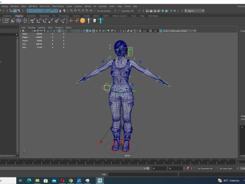 Clara - Realistic Woman In Survival Casual Outfit 3D Model