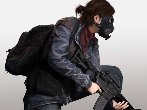 Stella In Civil War Clothing Model 3D