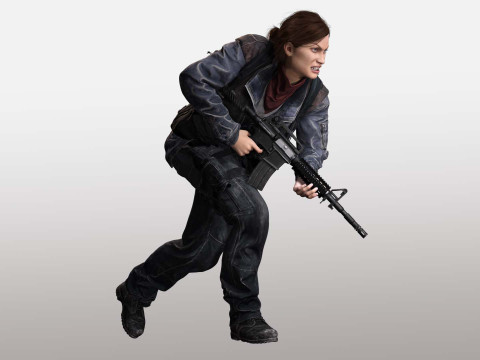 Stella In Civil War Clothing Model 3D