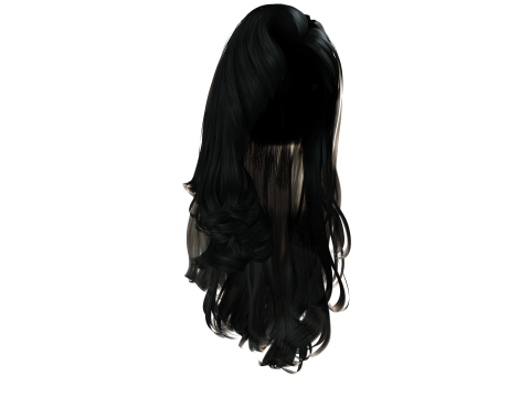 Realistic long hair female 3D मॉडल
