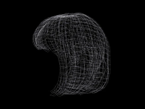 Female Bob Hair 3D Model