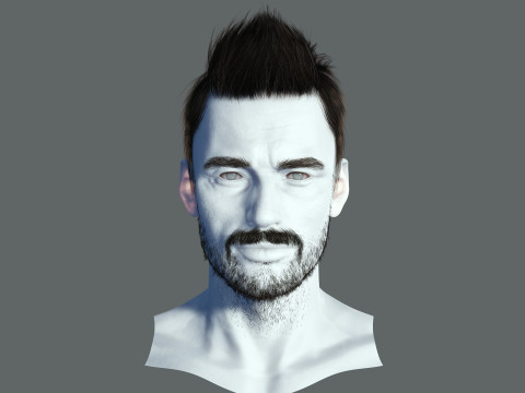Hair style 3D Model
