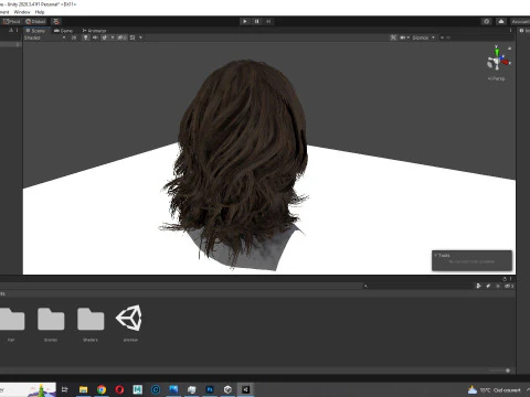 Hair Beard Brows Mustache Classic 3D Model