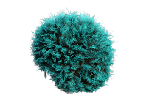 Cabelo afro realista Modelo 3D