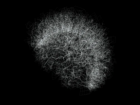 Cabelo afro realista Modelo 3D