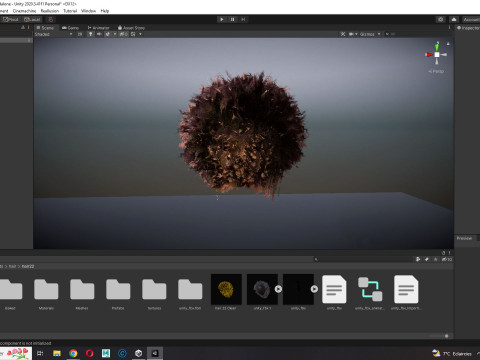 Realistic Hair afro 3D 모델