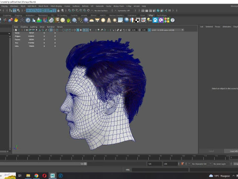 リアルなヘアマン ゲーム カード 3Dモデル