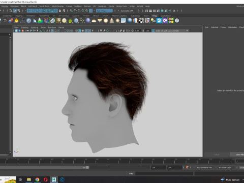 リアルなヘアマン ゲーム カード 3Dモデル