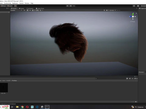 リアルなヘアマン ゲーム カード 3Dモデル
