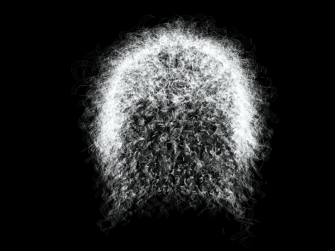 Realistic Hair man afro 3Dモデル