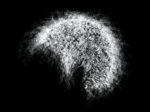 Realistic Hair man afro 3Dモデル