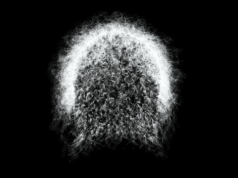 Realistic Hair man afro 3Dモデル