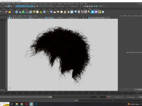Realistic Hair man afro 3Dモデル