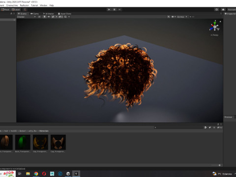 Realistic Hair man afro 3Dモデル