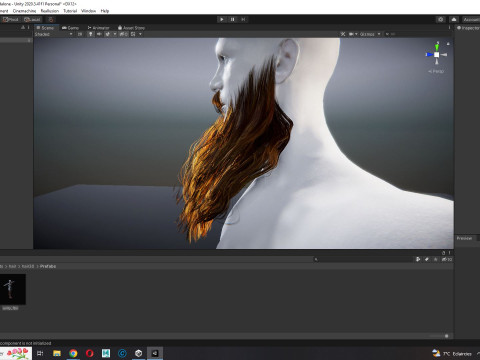 Realistic Full Beard 3Dモデル