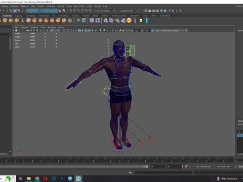 Realistic African American Man G1 3Dモデル