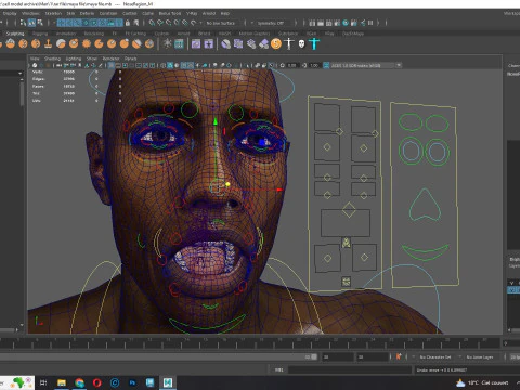 Homem afro-americano realista G1 Modelo 3D
