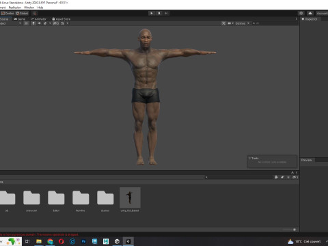 Realistic African American Man G1 3Dモデル
