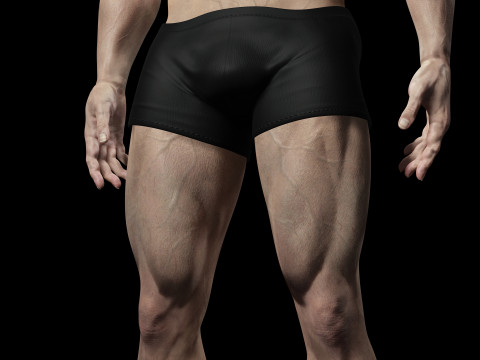 Realistic Man Modular G1 3D 모델