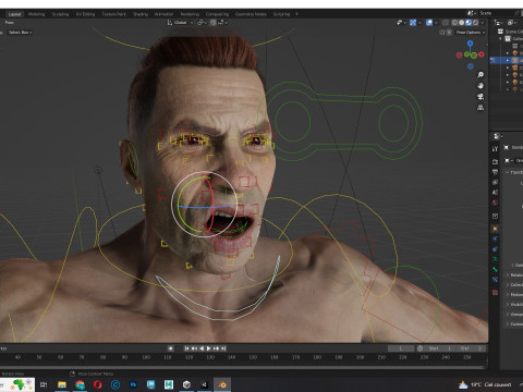 Realistic Man Modular G1 3D 모델
