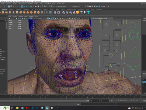 Realistic Man Modular G1 3D 모델