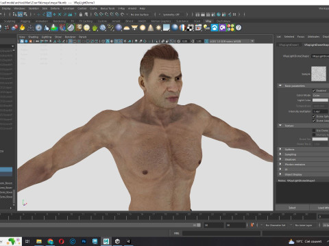 Realistic Man Modular G1 3D 모델