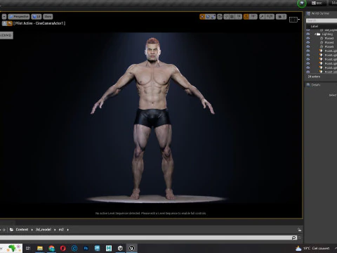 Realistic Man Modular G1 3D Model