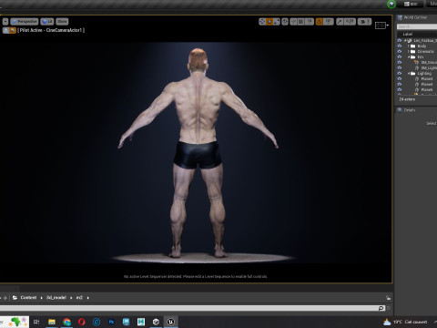 Realistic Man Modular G1 3D 모델