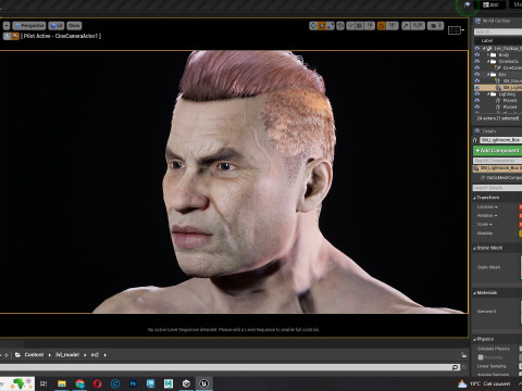 Realistic Man Modular G1 3D 모델
