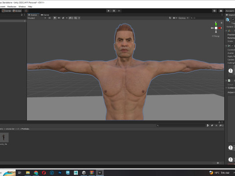 Realistic Man Modular G1 3D 모델