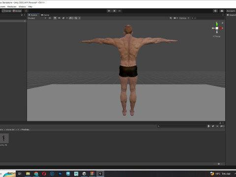 Realistic Man Modular G1 3D 모델