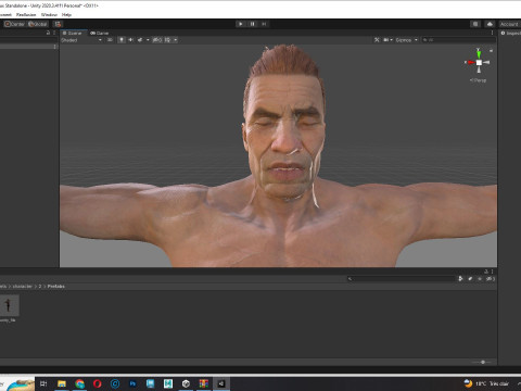 Realistic Man Modular G1 3D 모델