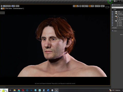 Free Male Body-low poly Free 3D Model