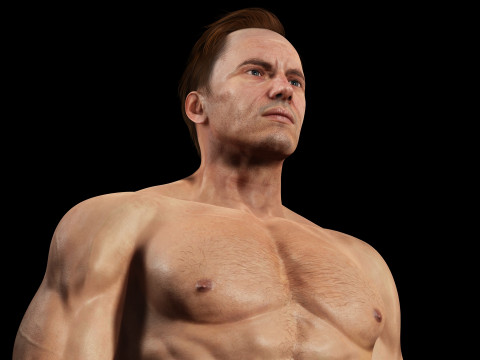 Male body G1 Model 3D