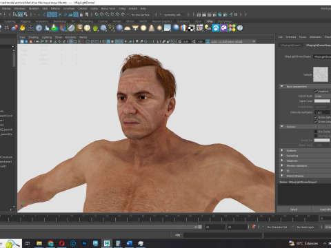 Male body G1 Model 3D