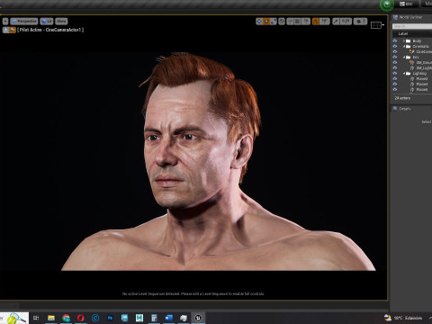 Male body G1 Model 3D