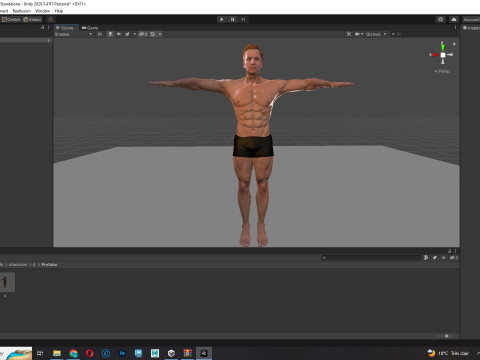 Male body G1 Model 3D