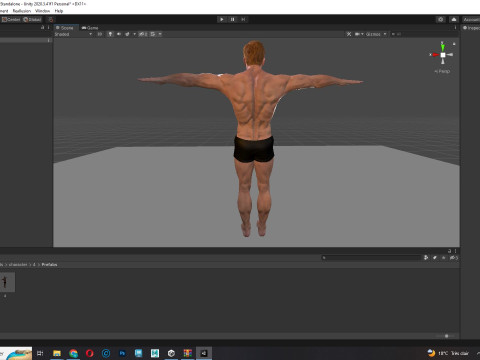Male body G1 Model 3D