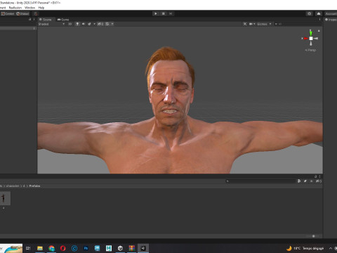 Male body G1 Model 3D